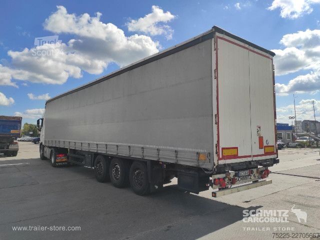 Öppen semitrailer med kapell Schmitz Cargobull Curtainsider Standard