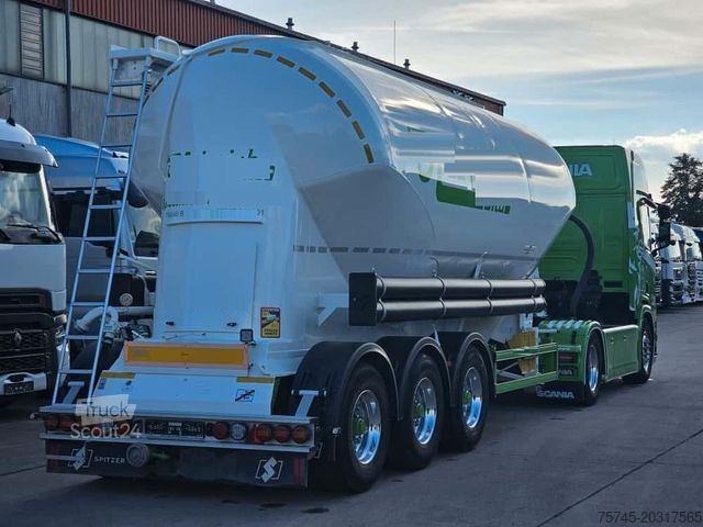 Стандартный седельный тягач SCANIA R 460*SPITZER SILO*WENIG KM*ACC*KOMPRESSOR*TOP