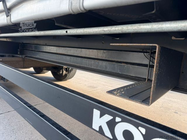 Öppen semitrailer med kapell KÖGEL SN24 * * 2 X LIFTACHSE * SAF * GUT BETREIFT