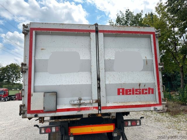 Semi-remorque benne REISCH RHKS-3-SG13 Kippmulde 50m3 Schrottmulde Abbruch