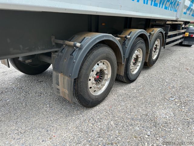 Semi-remorque benne REISCH RHKS-3-SG13 Kippmulde 50m3 Schrottmulde Abbruch