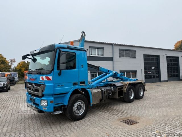 Camion scarrabile MERCEDES-BENZ 2646 Actros MP3 Abrollkipper Meiller AHK Klima