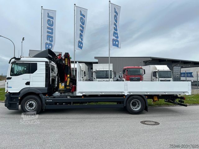 Кран, змонтований на вантажівці MAN TGS 18.470 BL/PK 14.502/19 m/Prit. 6,20 m/ 9 tkm