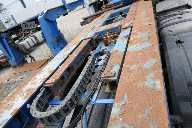 Semi-remorque à carrosserie interchangeable KRONE SDC 27 eLTU6, Slider, alle Container, SAF, Luft