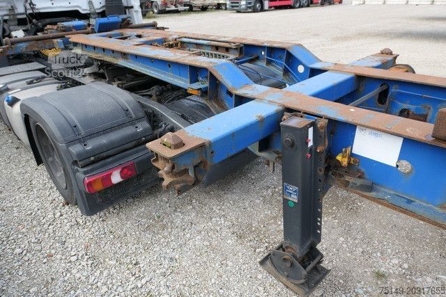 Semi-remorque à carrosserie interchangeable KRONE SDC 27 eLTU6, Slider, alle Container, SAF, Luft