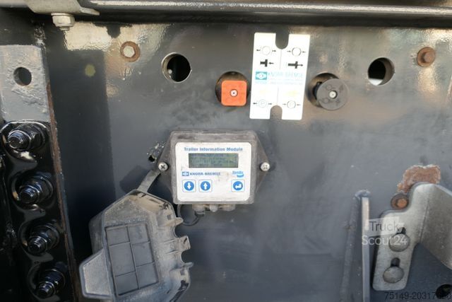 Damperli yarı römork  BBKraft KI 7.5, Stahl, Hardox, 25m³, Luft-Lift