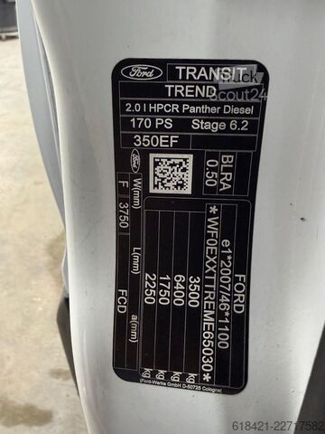 Kastenwagen hoch FORD Transit Kasten 350 L4 NEW TIRES+SERVICE