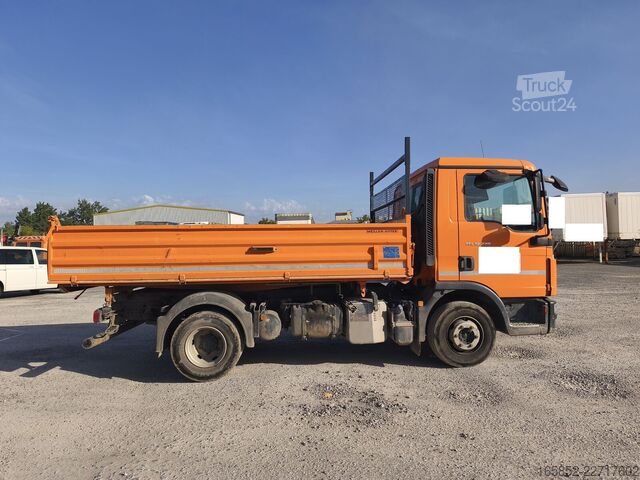 3-Seiten-Kipper MAN TGL 12.220 Meiller Dreiseitenkipper 4x2 Euro 6D...