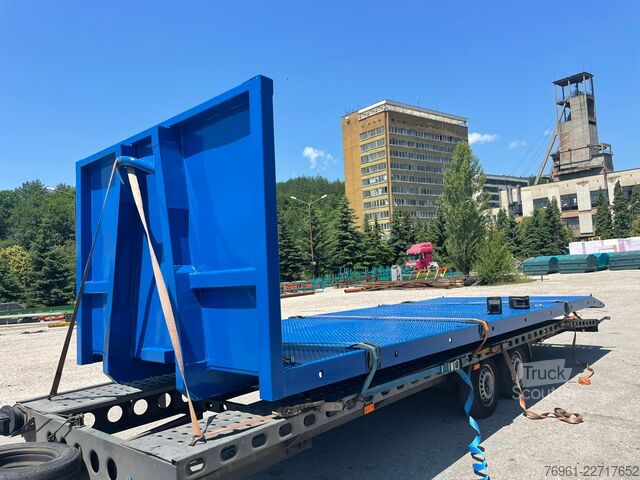 Rolovacia plošina na prepravu strojov  Abrollplattform