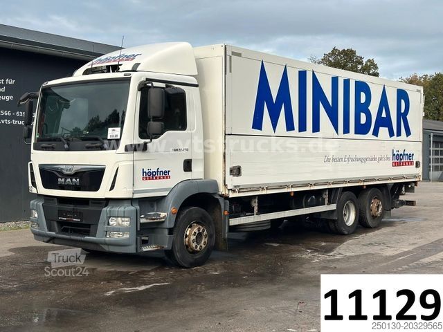 Samochód do przewozu napojów MAN TGM 22.250 Getränkewagen mit Ladebordwand Euro6