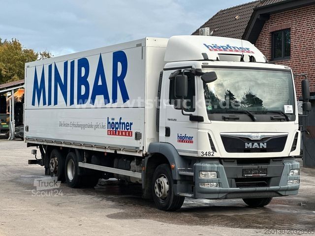 LKW mit Getränkeaufbau MAN TGM 22.250 Getränkewagen mit Ladebordwand Euro6