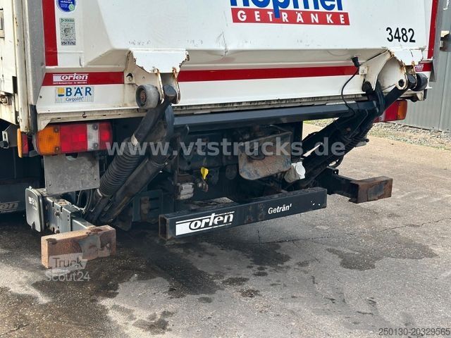 Samochód do przewozu napojów MAN TGM 22.250 Getränkewagen mit Ladebordwand Euro6