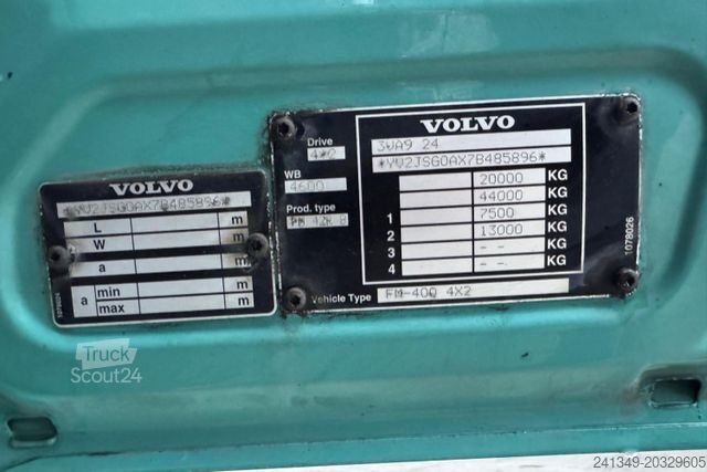 Sklápěcí nákladní automobil VOLVO FM-400 4x2 UT GIGANT 18T