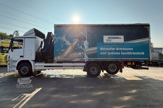 Grue montée sur camion MERCEDES-BENZ Actros 2548 6x2 Hiab 244-5