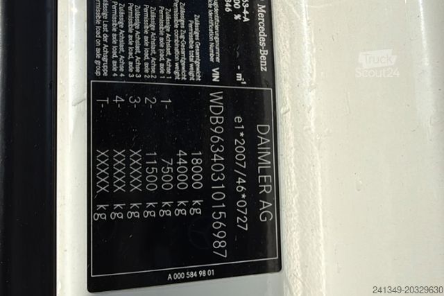 Standard SZM MERCEDES-BENZ Actros 1846 4x2 Hydraulik