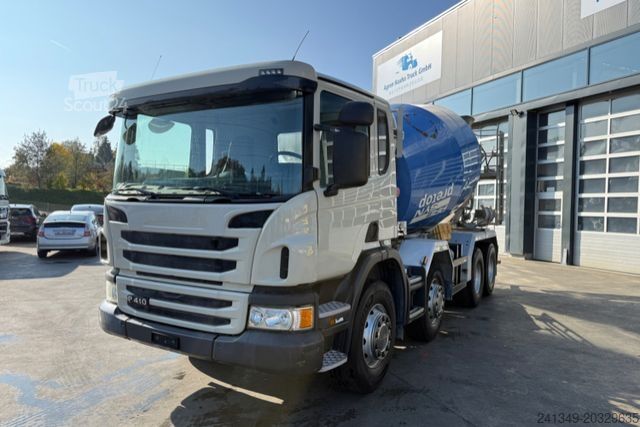 Caminhão betoneira SCANIA P410 8x4 Liebherr 9m3