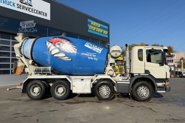 Betonmischer LKW SCANIA P410 8x4 Liebherr 9m3