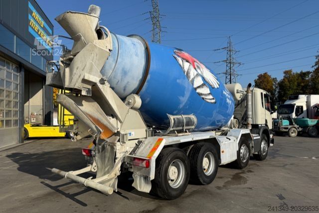 Betonmischer LKW SCANIA P410 8x4 Liebherr 9m3