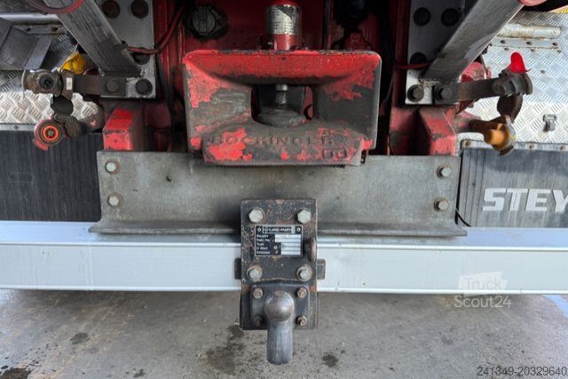 Grue montée sur camion STEYR 19S360 4x4 HMF2230-7