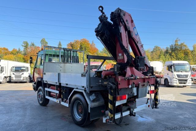 Grue montée sur camion STEYR 19S360 4x4 HMF2230-7