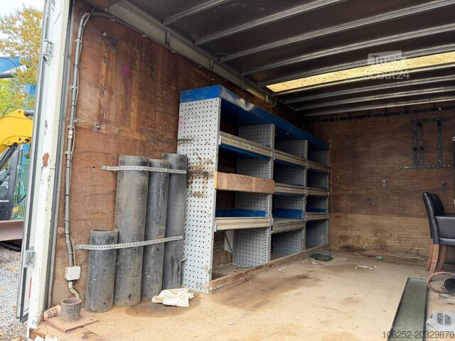 Benne fermée MAN LE 8.180 CLOSED BOX / KOFFER - DOKA - MANUAL GE...