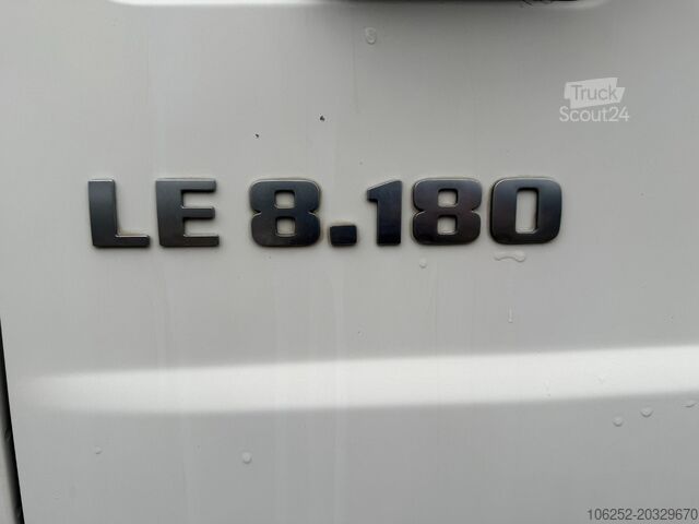 Benne fermée MAN LE 8.180 CLOSED BOX / KOFFER - DOKA - MANUAL GE...