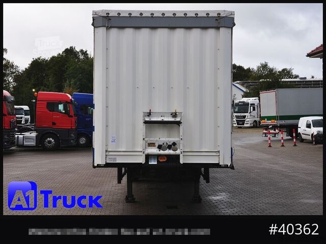 Öppen semitrailer med kapell KRONE SD Tautliner, Standard, Liftachse