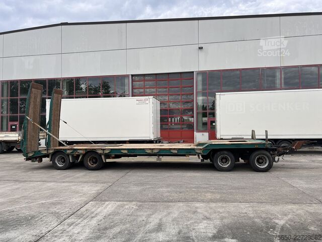 Низькорамний причіп Humbaur HTD 409525-4A  4 Achs Tiefladeranhänger