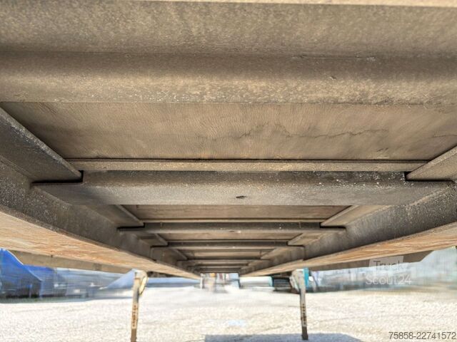 Piattaforma con cassone intercambiabile Wecon Verzinkte 7,82m Plattform niedrig 150 mm