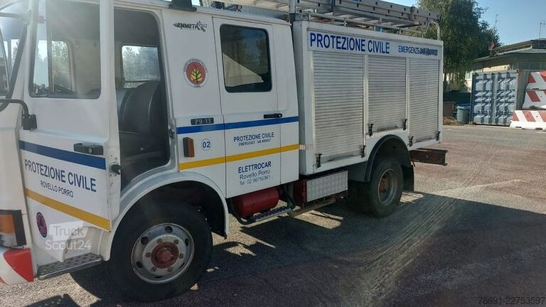Camion per usi speciali Iveco FIAT 79.13  - 7 posti - Protezione civile -
