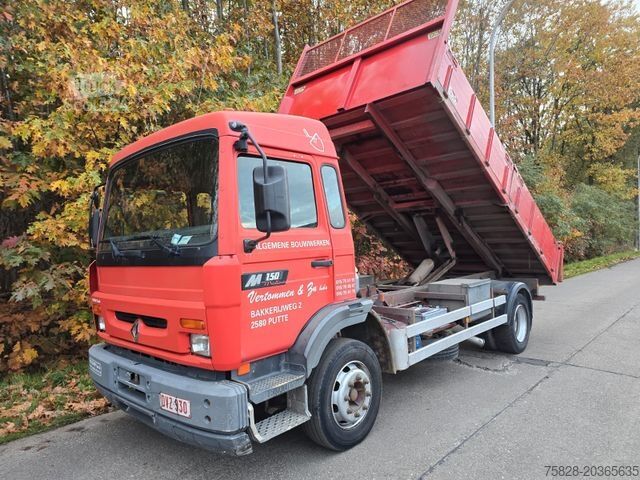 Autocarro ribaltabile RENAULT Midliner 150  Kipper /ONLY  143471 /BE Zulassung