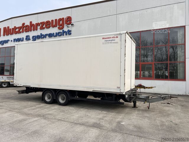 Przyczepa skrzyniowa Möslein TKO 105 D Schwebheim  Tandemkoffer Durchladbar