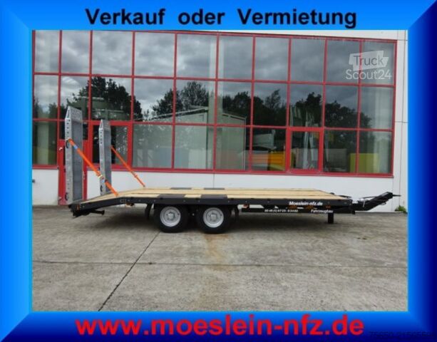 Low loader trailer Möslein TTT 13- 6,28P  Neuer Tandemtieflader 13 t GG