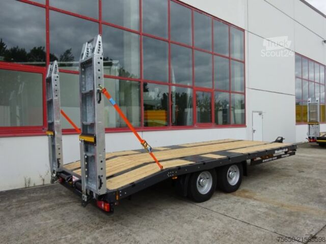 Low loader trailer Möslein TTT 13- 6,28P  Neuer Tandemtieflader 13 t GG