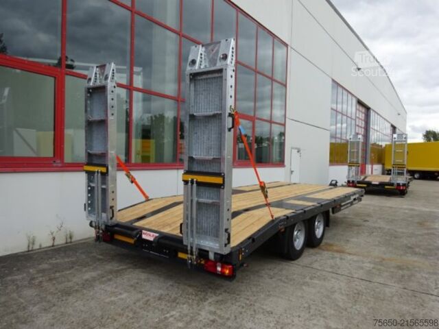 Low loader trailer Möslein TTT 13- 6,28P  Neuer Tandemtieflader 13 t GG