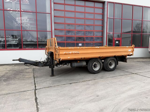 Tippsläp Müller Mitteltal KA-TA-T  13,5 t Tandemkipper- Tieflader