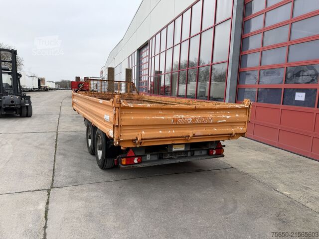 Tippsläp Müller Mitteltal KA-TA-T  13,5 t Tandemkipper- Tieflader