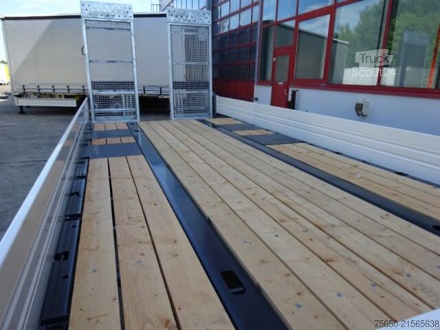 Low loader trailer Möslein TTT 11-6,2 BR Weiß  Tandemtieflader mit breiten RampenNeufahrzeug