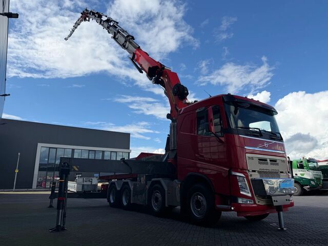 Těžké zatížení Volvo FH 460 8x4 Palfinger PK 92002+Fly jib,winch Euro 6