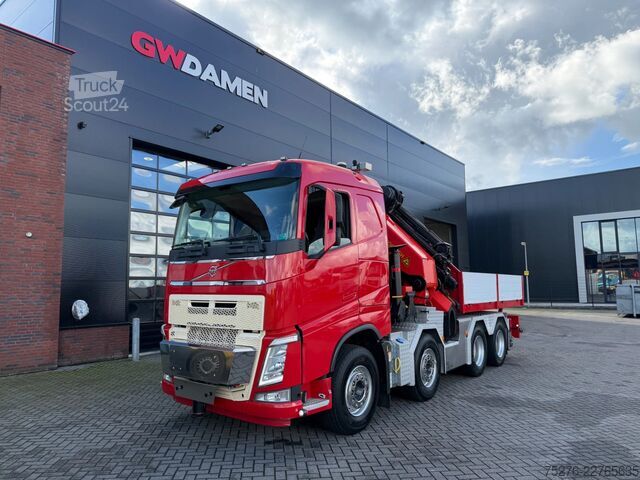 Těžké zatížení Volvo FH 460 8x4 Palfinger PK 92002+Fly jib,winch Euro 6