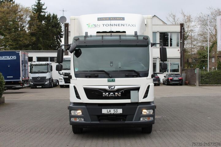 Camion caisson MAN TGM 15.250 E6 Koffer 8m LBW 2.000kg AHK