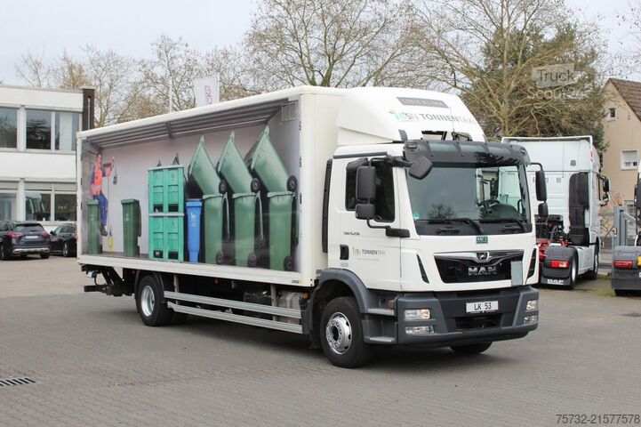 Camion caisson MAN TGM 15.250 E6 Koffer 8m LBW 2.000kg AHK