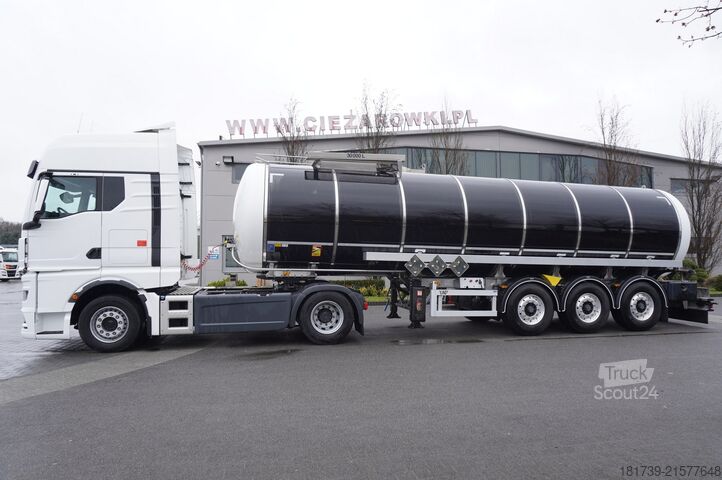Semirimorchio per merci pericolose Lag O-3-ST L4BH bitumen semi-trailer / ADR