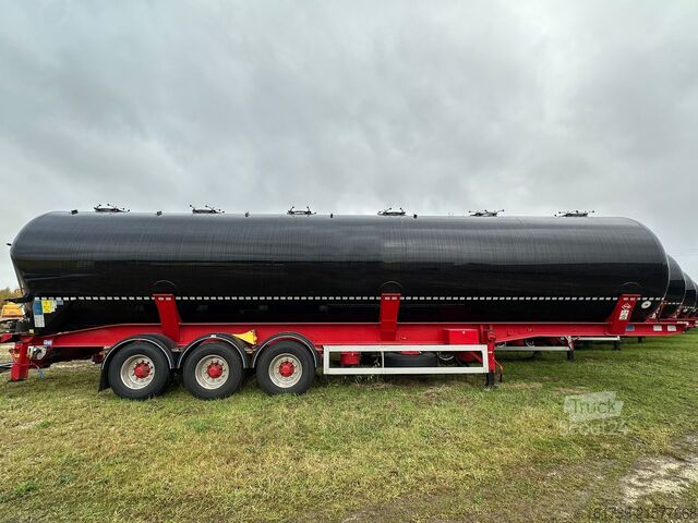 Silo semitrailer FELDBINDER 334C 15 A-1-1-40 Silo tank/66 m3/20units