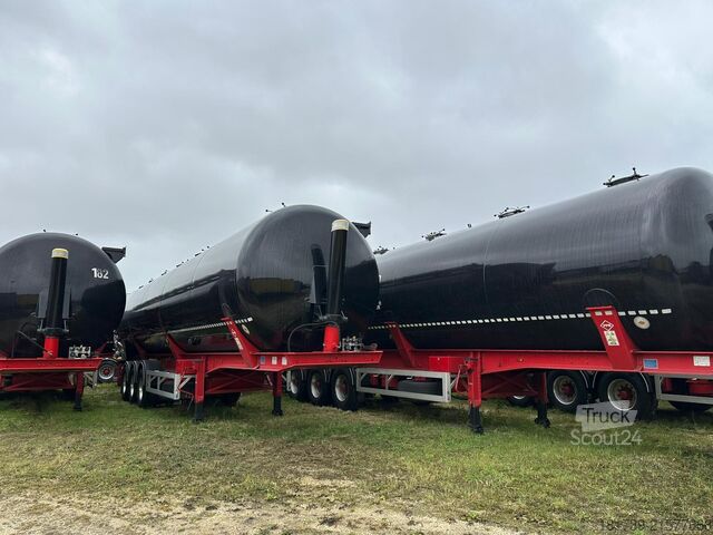Silo semitrailer FELDBINDER 334C 15 A-1-1-40 Silo tank/66 m3/20units