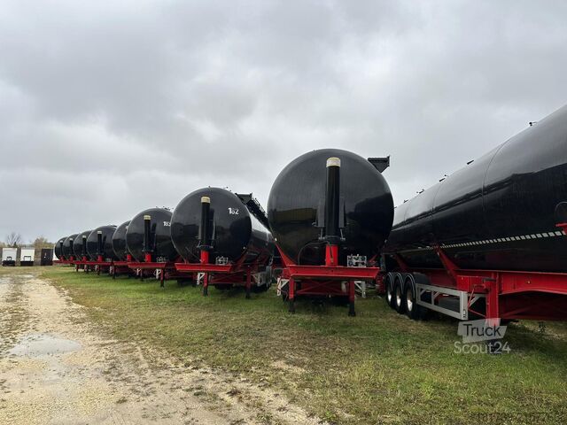 Silo semitrailer FELDBINDER 334C 15 A-1-1-40 Silo tank/66 m3/20units