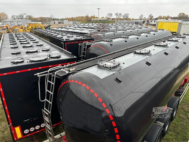 Silo semitrailer FELDBINDER 334C 15 A-1-1-40 Silo tank/66 m3/20units