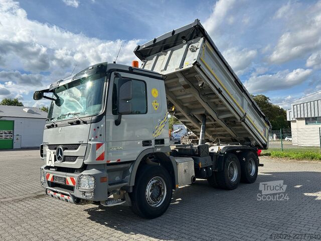 Driezijdige kipper MERCEDES-BENZ Actors 2651 / 6x4 / Meiller Bordmatik Retarder