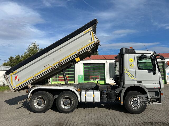 Driezijdige kipper MERCEDES-BENZ Actors 2651 / 6x4 / Meiller Bordmatik Retarder