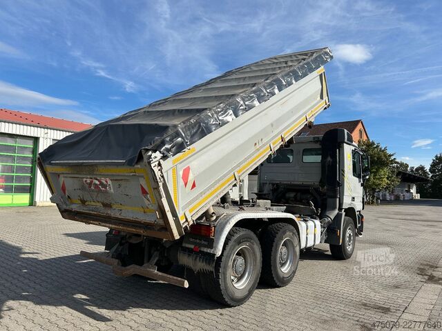 Driezijdige kipper MERCEDES-BENZ Actors 2651 / 6x4 / Meiller Bordmatik Retarder